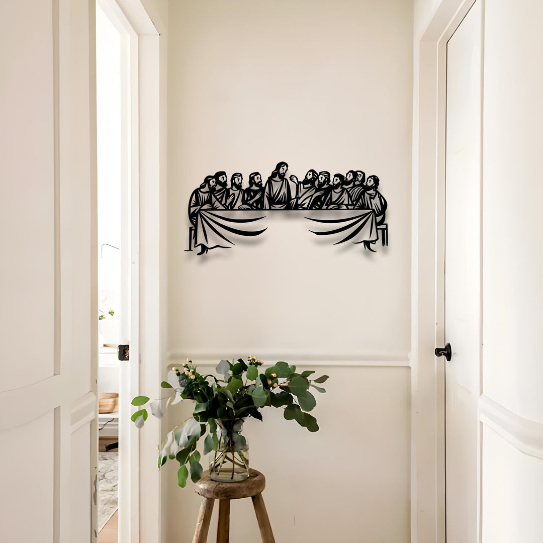 Christianartworkshop Faithful Representation The Last Supper Metal Wall Decor - image 6