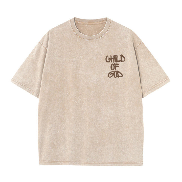 Christianartworkshop "CHILD OF GOD" Washed T-Shirt - image 5