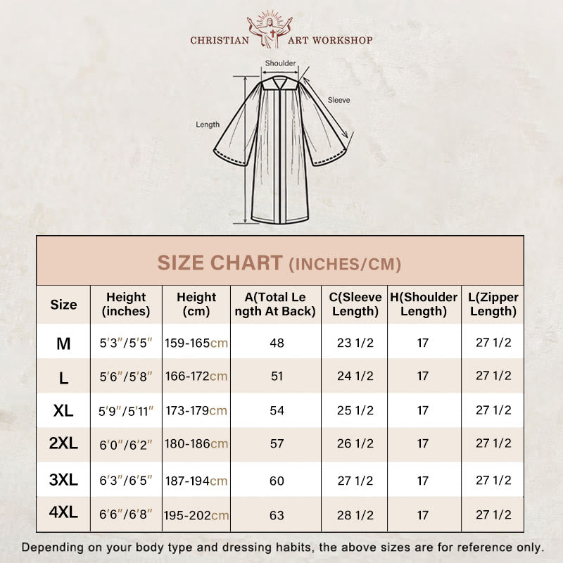 Christianartworkshop Elegant Ceremonial Blue Clergy Robe with White V-Neck Trim & Cross - image 2