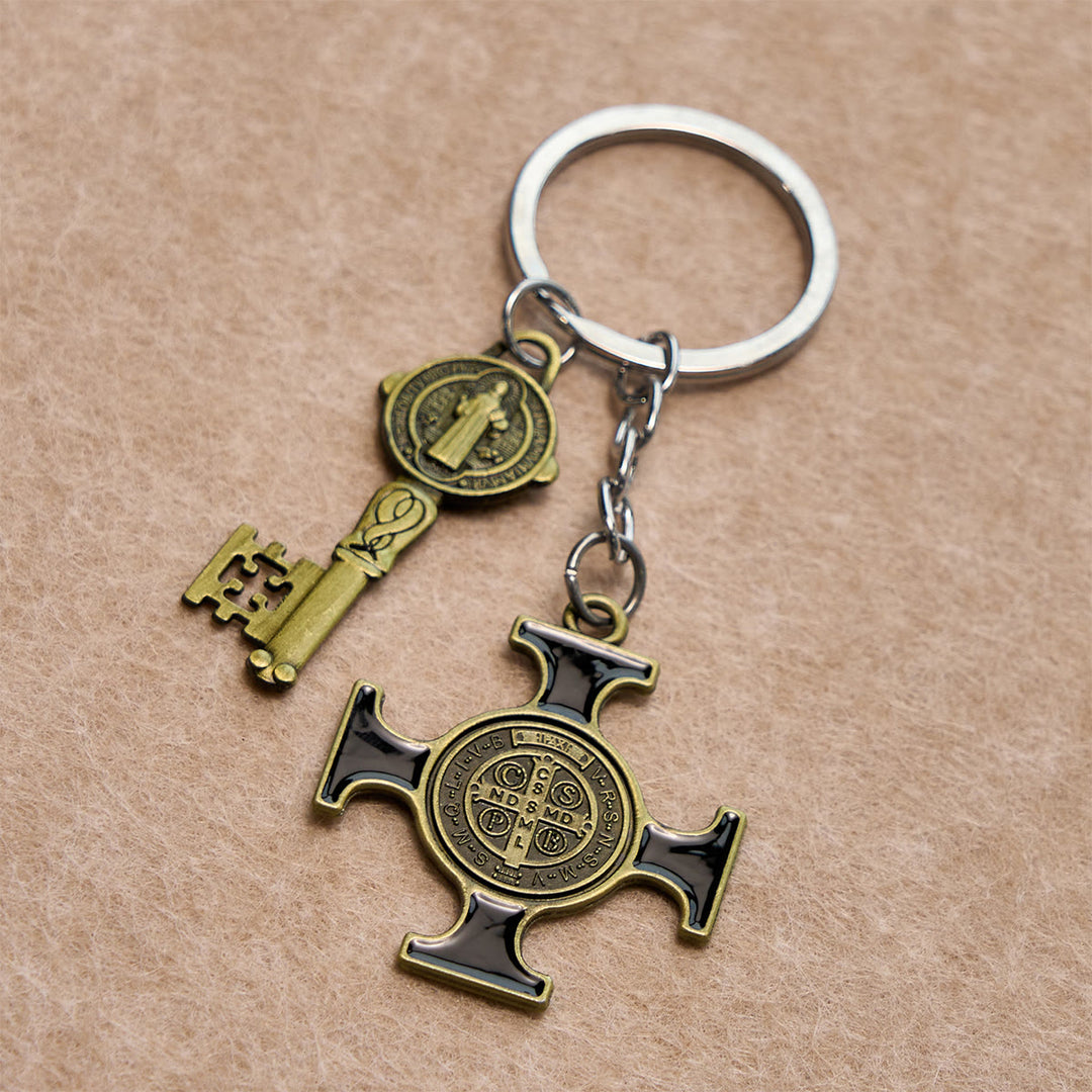 Christianartworkshop Holy Spirit Dove Red Stole Blessing Set with Wooden Rosary, Keychain & Bookmark - image 7