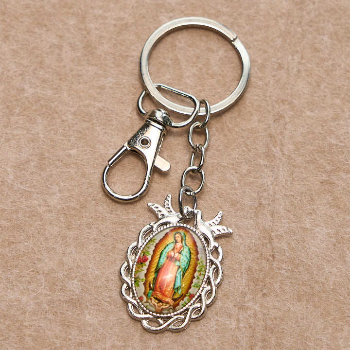 Christianartworkshop Blessing Set: Black Golden Cross Stole & Black Bead Rosary: Love Patiently - image 7