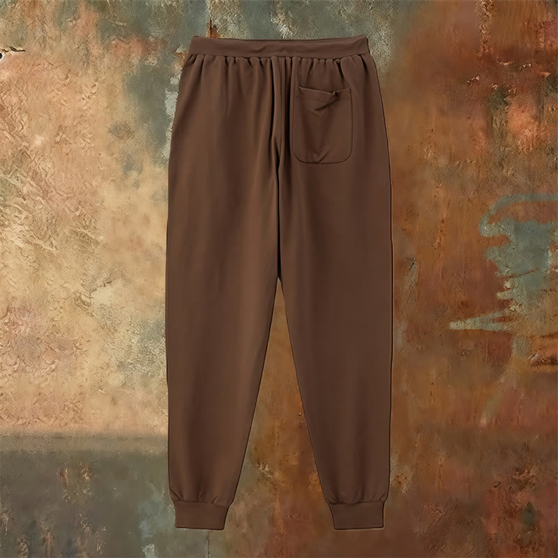 Christianartworkshop Minimal Jesus Cross Script Sweatpants: Every Step with Jesus - image 23