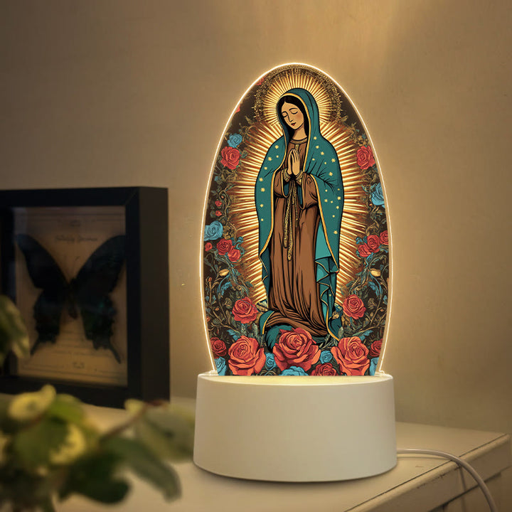 Christianartworkshop Artistic Virgin Devotion Nightlight: Diverse Styles & Sacred Meaning - D - image 3