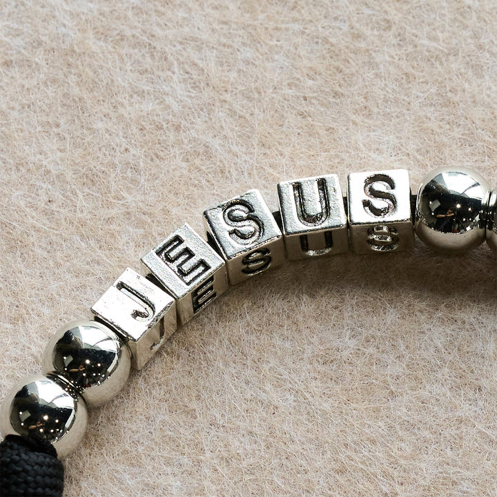 Christianartworkshop Battle Prayer Custom Rosary in Silver-Toned Beads & Personalized JESUS Letter - image 10