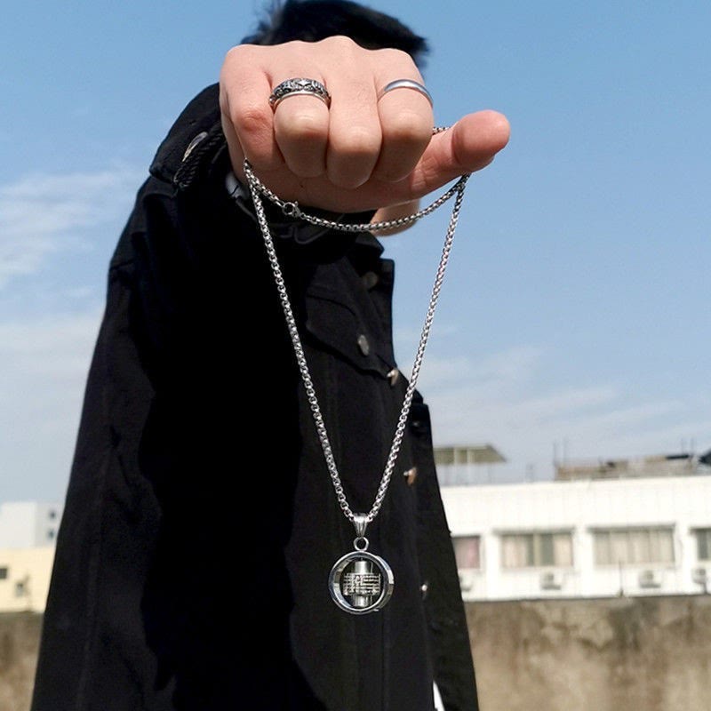 Christianartworkshop Rotating Cross Scripture Necklace: Constant Faith Companion for Wearers - image 7