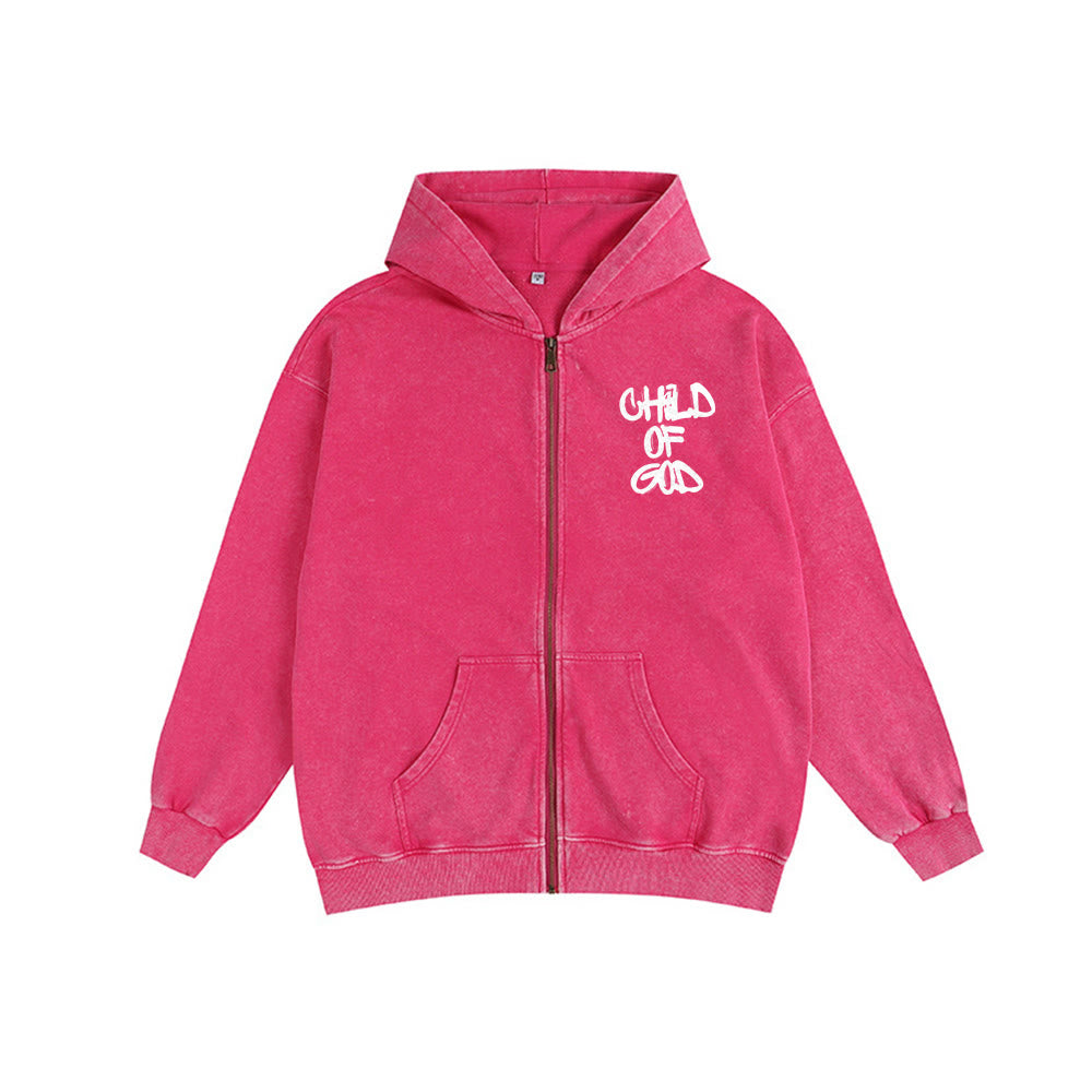 Christianartworkshop Child of God Hooded Jacket: Psalm 23 Comfort Statement - image 20