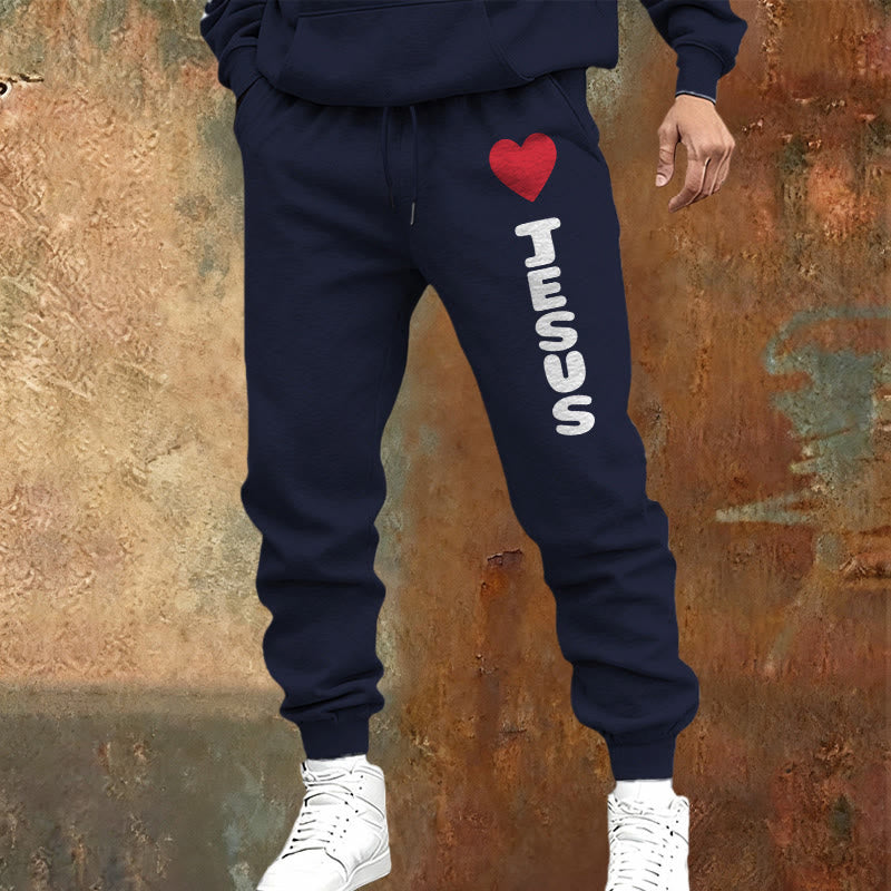 Christianartworkshop Heart for Jesus Sweatpants: Daily Wear with Faithful Affection - image 13