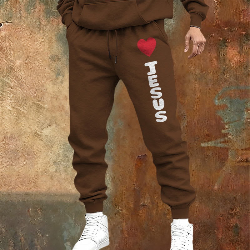 Christianartworkshop Heart for Jesus Sweatpants: Daily Wear with Faithful Affection - image 22