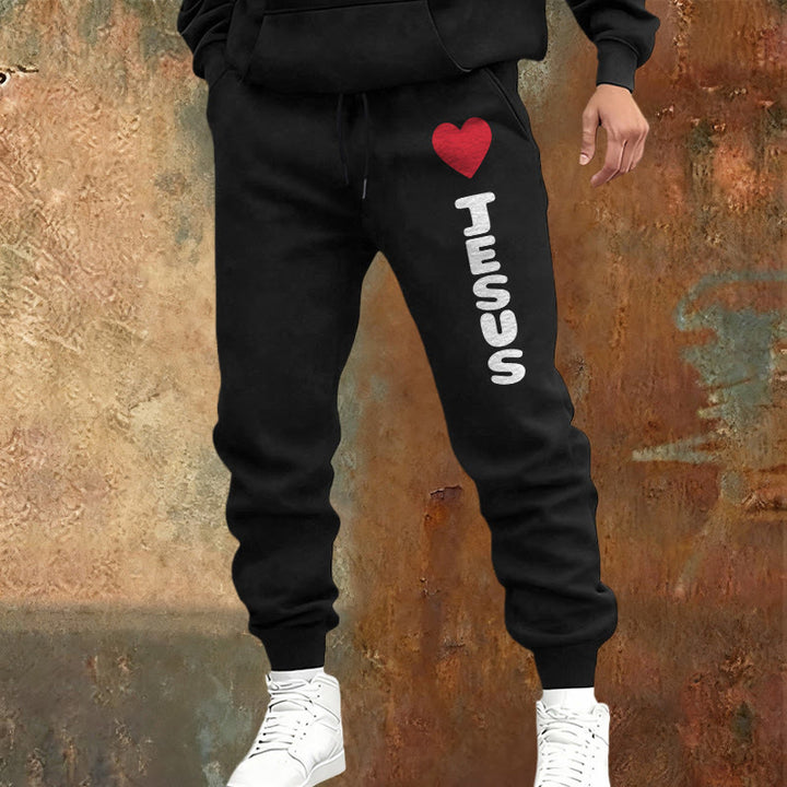 Christianartworkshop Heart for Jesus Sweatpants: Daily Wear with Faithful Affection - image 18