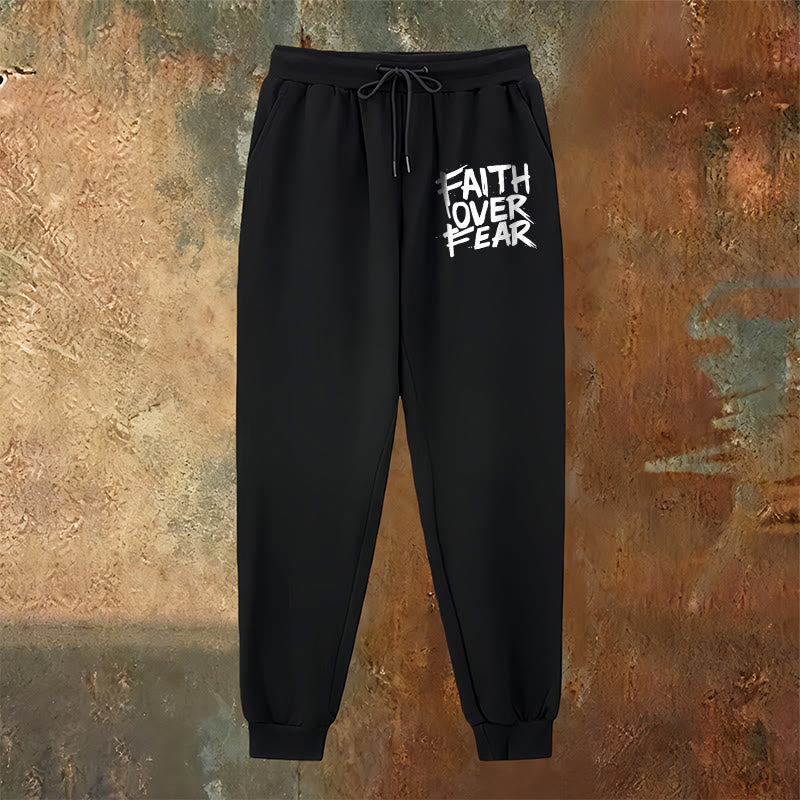 Christianartworkshop Faith Over Fear Sweatpants: Daily Wear with Spiritual Courage - image 10