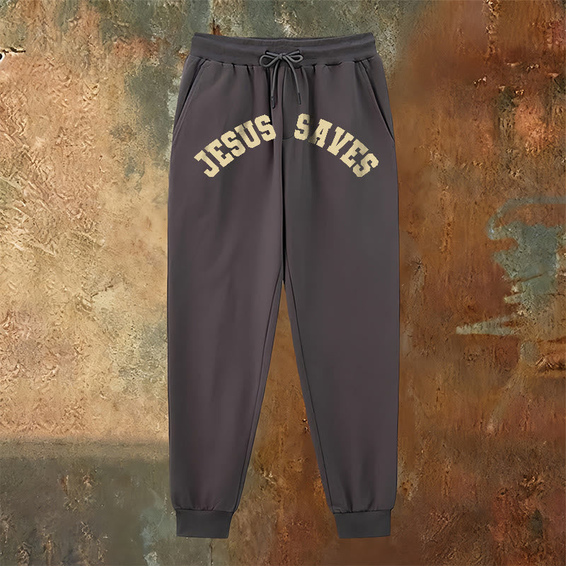 Christianartworkshop Jesus Saves Sweatpants: Daily Reminder of Divine Redemption - image 14
