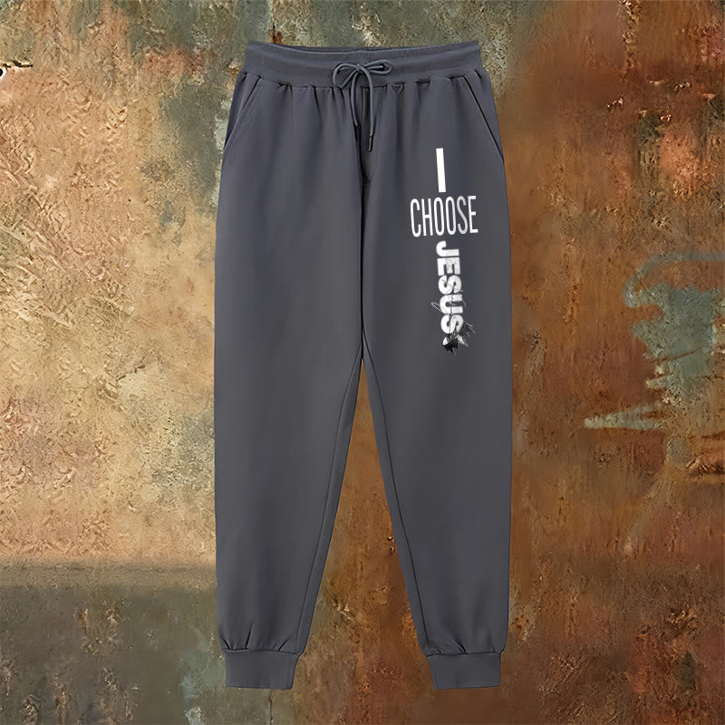 Christianartworkshop I Choose Jesus Sweatpants: Daily Wear with Faithful Commitment - image 10
