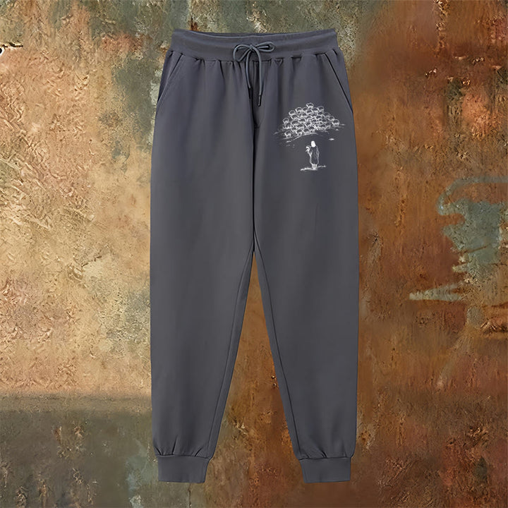 Christianartworkshop Good Shepherd Faith Sweatpants: Daily Wear with Spiritual Care - image 10