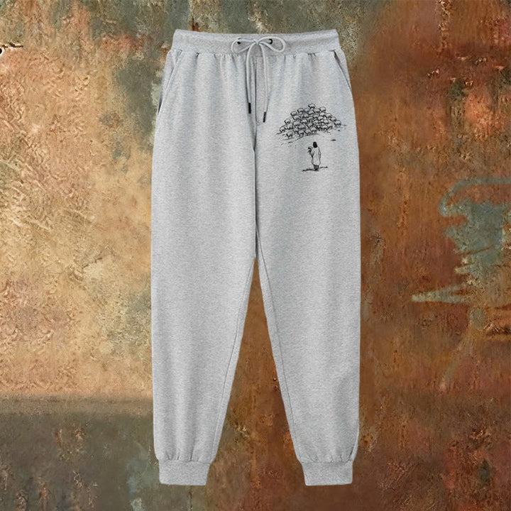Christianartworkshop Good Shepherd Faith Sweatpants: Daily Wear with Spiritual Care - image 18