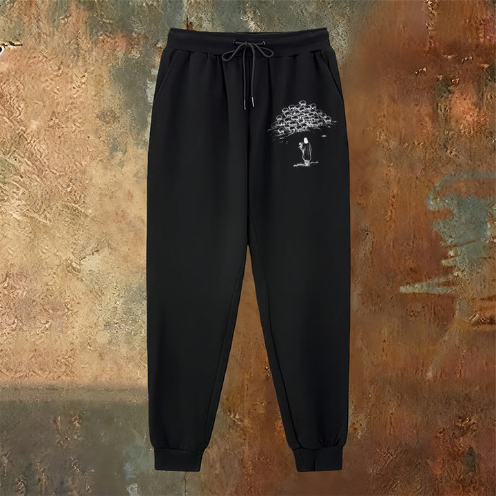 Christianartworkshop Good Shepherd Faith Sweatpants: Daily Wear with Spiritual Care - image 7