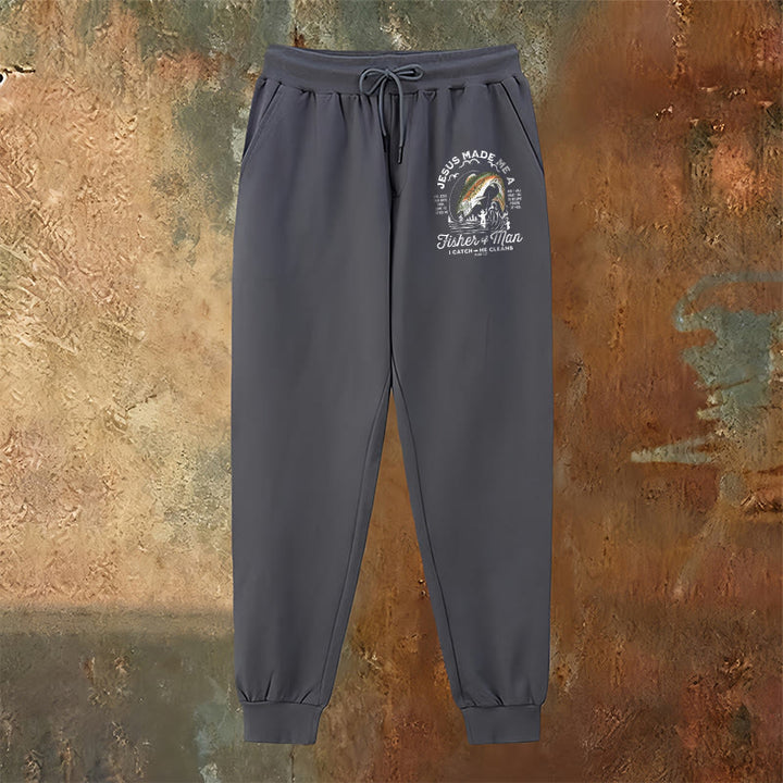Christianartworkshop Fisher of Men Faith Sweatpants: Daily Wear with Spiritual Mission - image 18