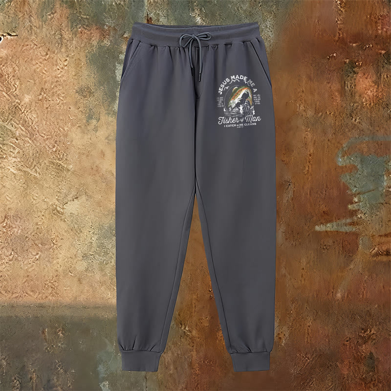 Christianartworkshop Fisher of Men Faith Sweatpants: Daily Wear with Spiritual Mission - image 19
