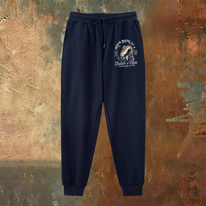 Christianartworkshop Fisher of Men Faith Sweatpants: Daily Wear with Spiritual Mission - image 6