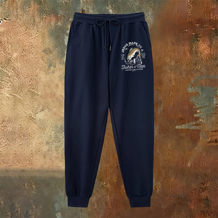 Christianartworkshop Fisher of Men Faith Sweatpants: Daily Wear with Spiritual Mission - image 6