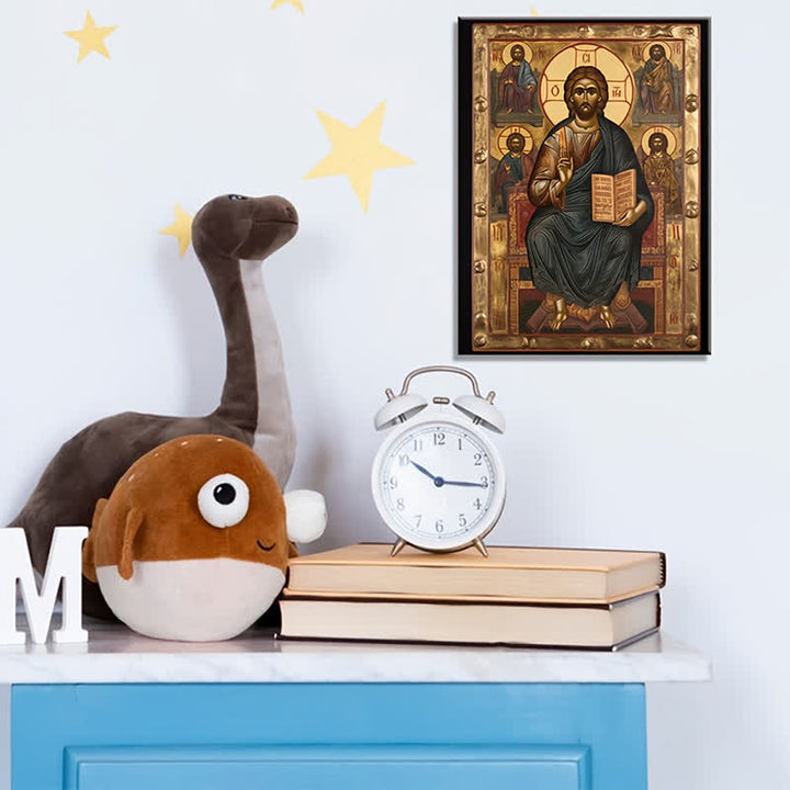 Christianartworkshop Christ Enthroned Art Prints: Holy Ambiance Creator for Spiritual Living - image 4