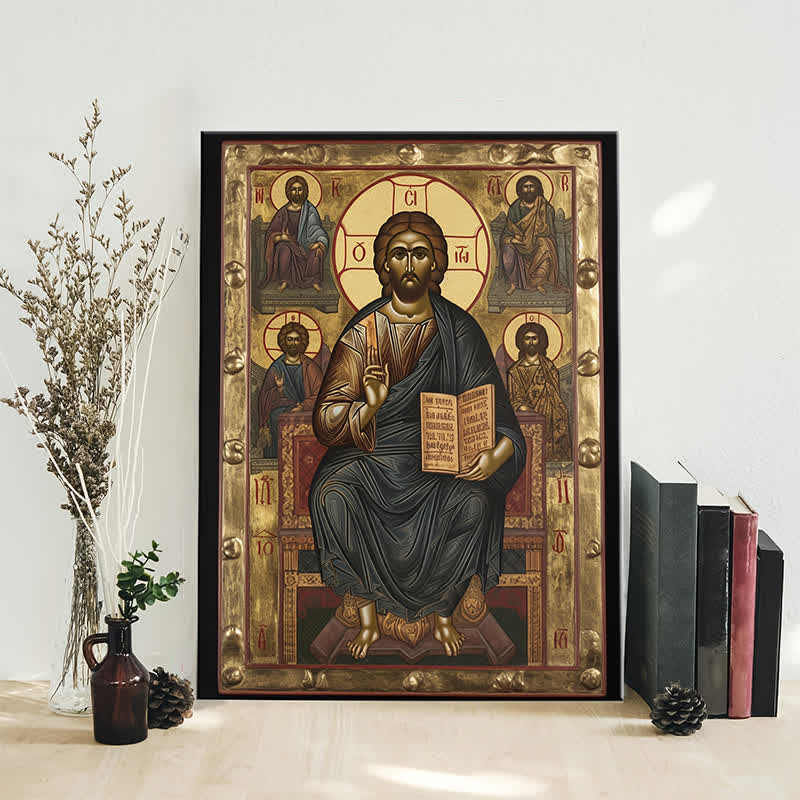 Christianartworkshop Christ Enthroned Art Prints: Holy Ambiance Creator for Spiritual Living - image 2