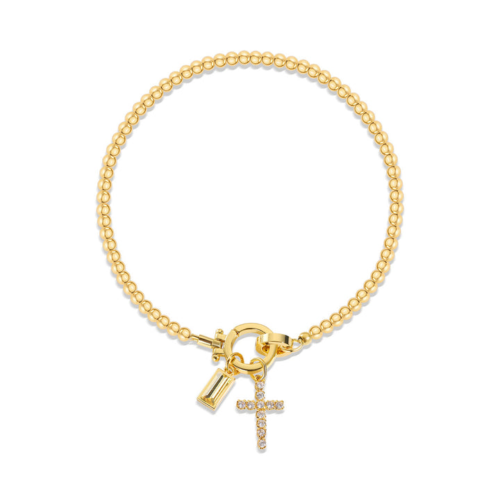 Christianartworkshop 12 Birthstone Cross Bracelet: Faith-Driven Identity & Timeless Devotion - November - image 10