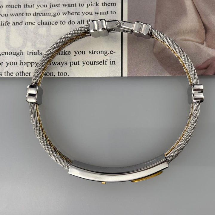 Christianartworkshop Multicolor Cross Cable Bracelet: Faith-Driven Style & Enduring Devotion - image 8