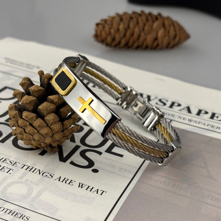 Christianartworkshop Multicolor Cross Cable Bracelet: Faith-Driven Style & Enduring Devotion - image 6