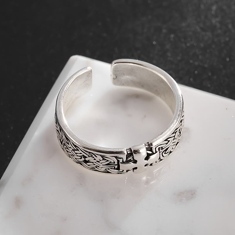 Christianartworkshop Celtic Cross Ring: Timeless Faith & Intricate Devotion - image 2