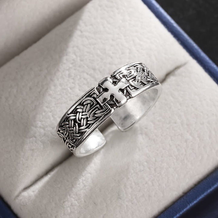 Christianartworkshop Celtic Cross Ring: Timeless Faith & Intricate Devotion - image 4