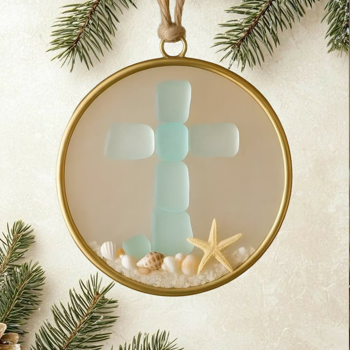 Christianartworkshop Seaglass Faith Series Ornaments: Coastal Devotion & Sacred Storytelling - image 9