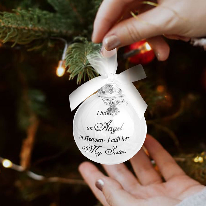 Christianartworkshop Heavenly Angel Family Ornament: Faith & Cherished Remembrance - image 1