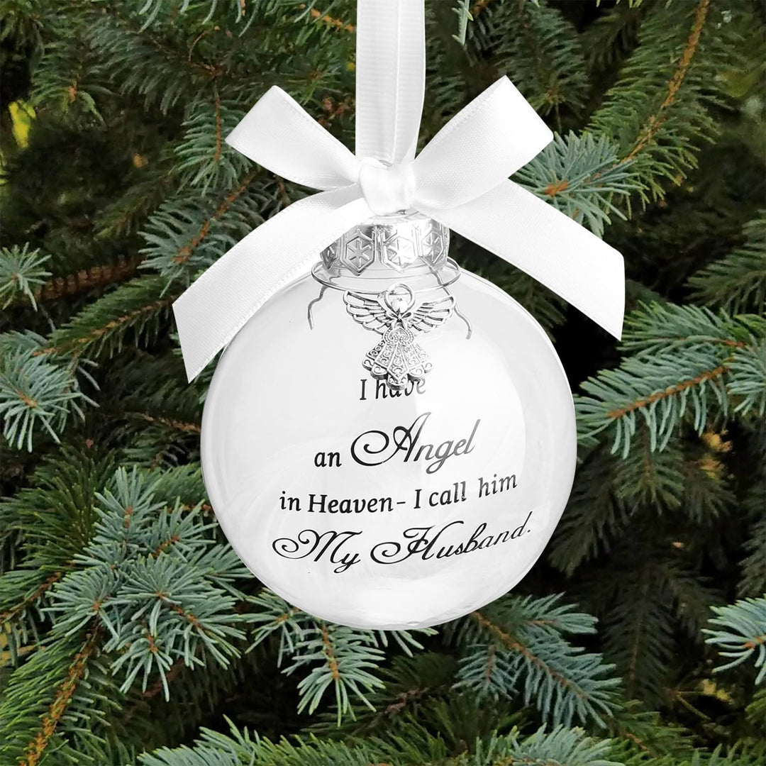 Christianartworkshop Heavenly Angel Family Ornament: Faith & Cherished Remembrance - My Husband - image 11