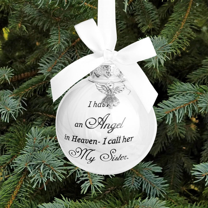 Christianartworkshop Heavenly Angel Family Ornament: Faith & Cherished Remembrance - My Sister - image 14