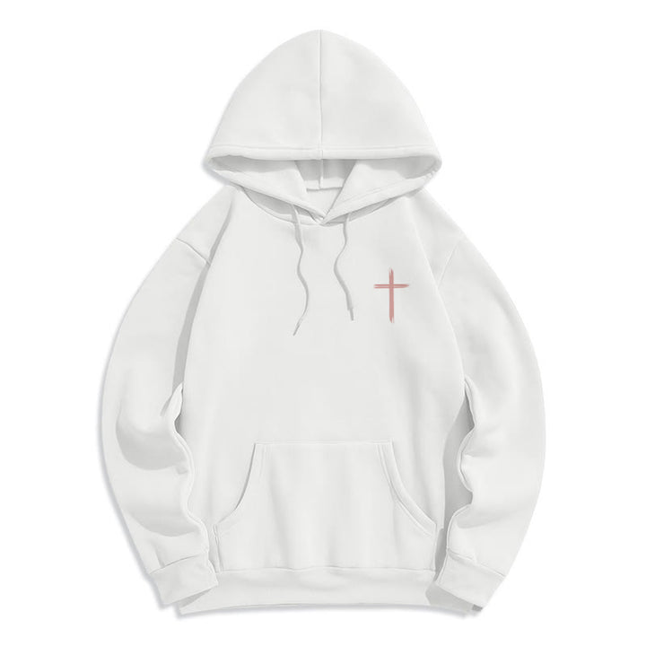 Christianartworkshop Do All In Love Scripture Floral Fleece Lined Polyester Hoodie - image 8