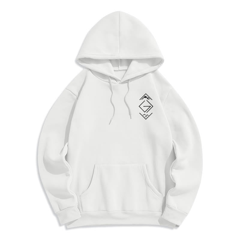 Christianartworkshop Mountain & Symbol Faith-Inspired Fleece Lined Polyester Hoodie - image 10