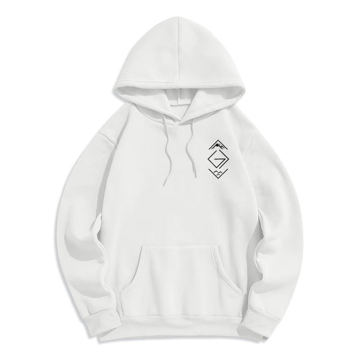 Christianartworkshop Mountain & Symbol Faith-Inspired Fleece Lined Polyester Hoodie - image 10