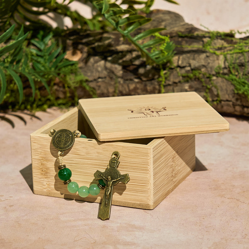 Christianartworkshop Sacred Rosary Wood Gift Box - image 1