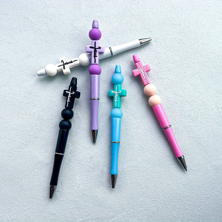 Christianartworkshop Jesus Cross Pen Series: Faith-Inspired Writing Tool with Symbolic Charm - image 3