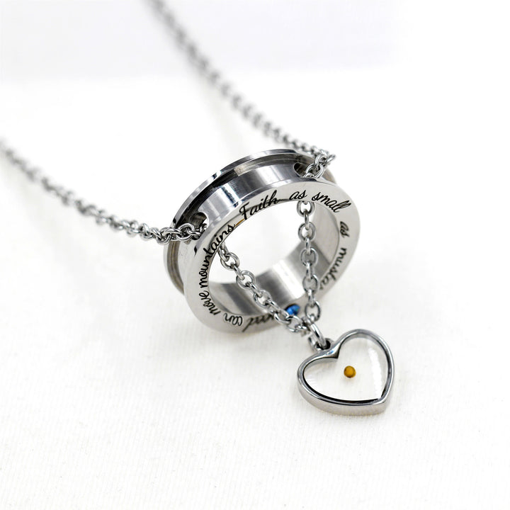 Christianartworkshop Faith As Mustard Seed Necklace: Varied Charms & Sacred Symbol for Daily Wear - image 3