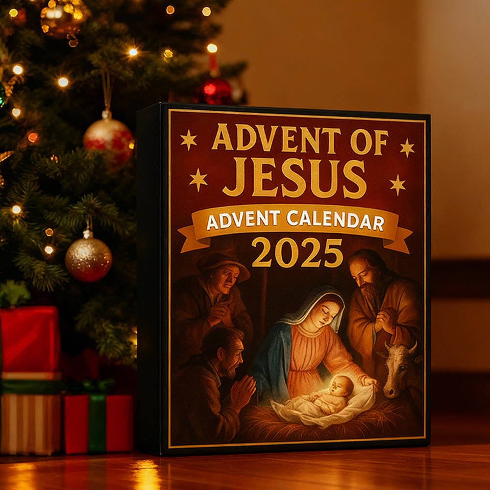 Christianartworkshop 2025 Nativity-Themed Advent Calendar: Advent of Jesus & Daily Reflection - Nativity-Themed Advent Calendar - image 0