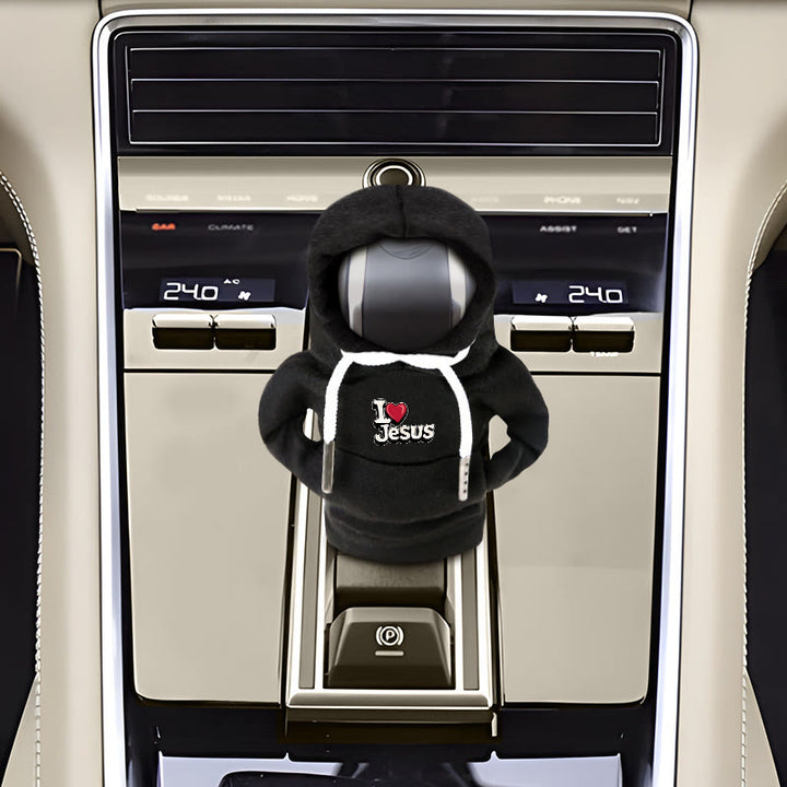 Christianartworkshop Customizable Hoodie Gear Shift Cover: Your Unique Faith, On the Road - image 9