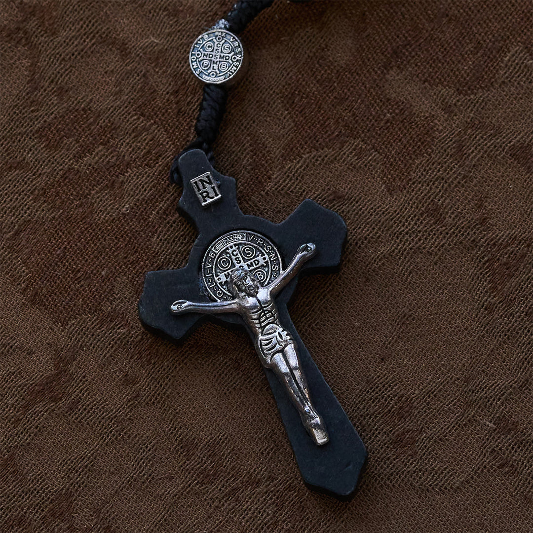 Christianartworkshop Beaded Rosary with St. Benedict Medal: Tender Faith for Prayer Moments - image 15