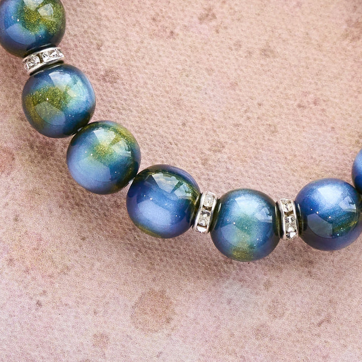 Christianartworkshop Shimmering Cross Resin Beads Bracelet: Tender Devotion for Daily Moments - image 4