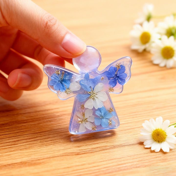 Christianartworkshop Angel & Cross Pray Ornament (With Card): Tender Devotion for Quiet Moments - image 6