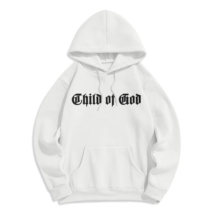 Christianartworkshop Child of God Scripture Fleece Lined Polyester Hoodie - image 19