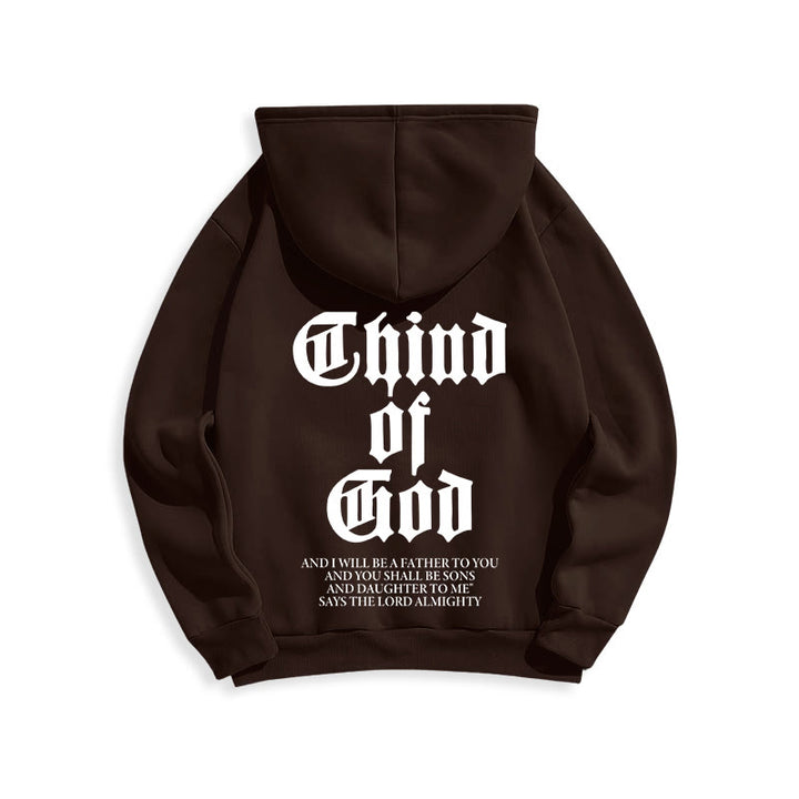 Christianartworkshop Child of God Scripture Fleece Lined Polyester Hoodie - image 23