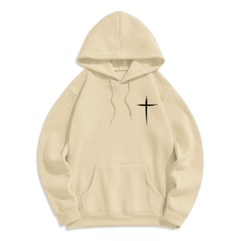 Christianartworkshop Jesus Saves John 14:6 Faith Fleece Lined Polyester Hoodie - image 22