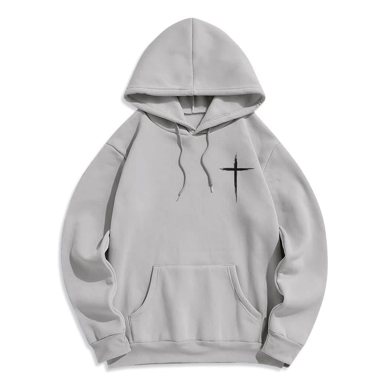 Christianartworkshop Jesus Saves John 14:6 Faith Fleece Lined Polyester Hoodie - image 1