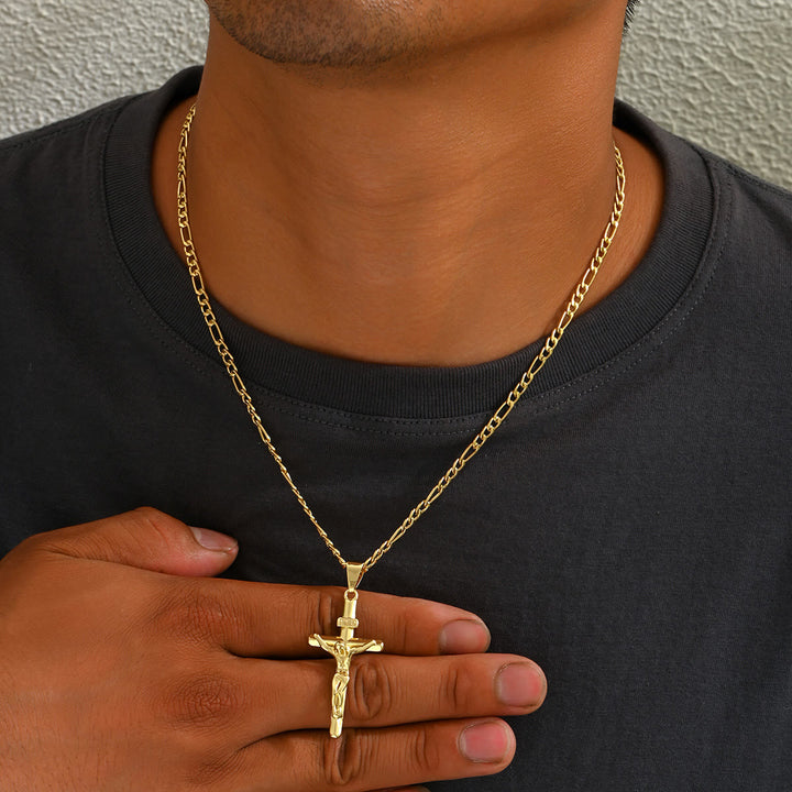 Christianartworkshop 4-Styled Sacred Crucifix Necklace: Elegant Design & Faithful Reminder for Every Day - image 2